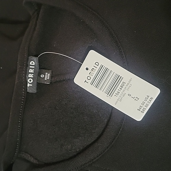 Fleece Cold-shoulder Dress - Picture 6 of 6